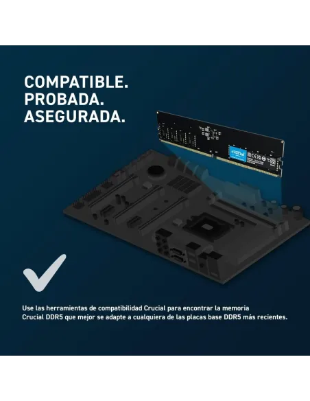 Crucial CT16G48C40U5 DDR5 4800MHz 32GB (2x16GB) CL40