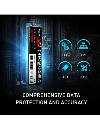 Silicon Power UD85 SSD 500GB NVMe PCIe Gen 4x4 NVMe 1.4