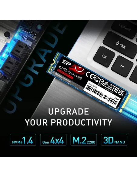 Silicon Power UD85 SSD 2TB NVMe PCIe Gen 4x4 NVMe 1.4