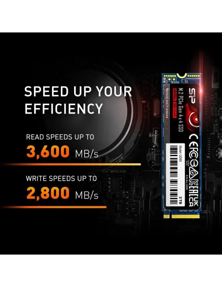 Silicon Power UD85 SSD 2TB NVMe PCIe Gen 4x4 NVMe 1.4