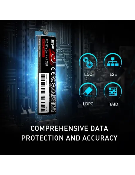 Silicon Power UD85 SSD 1TB NVMe PCIe Gen 4x4 NVMe 1.4