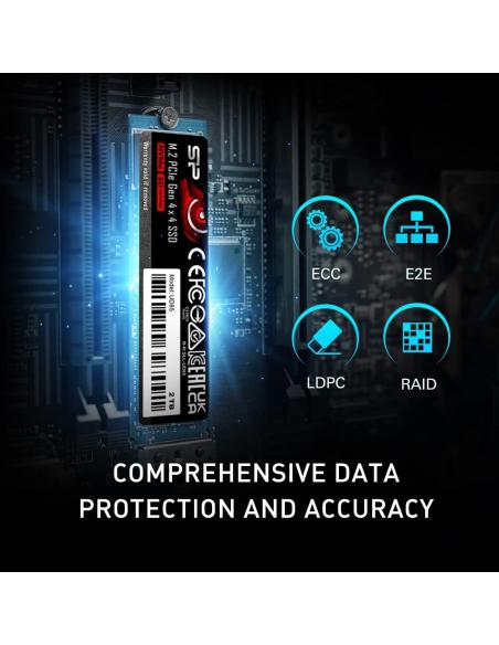 Silicon Power UD85 SSD 1TB NVMe PCIe Gen 4x4 NVMe 1.4