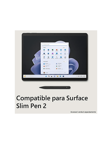 Microsoft Surface Pro 9 Intel Evo Core i7-1255U/16GB/256GB/13" W11 Pro Plata