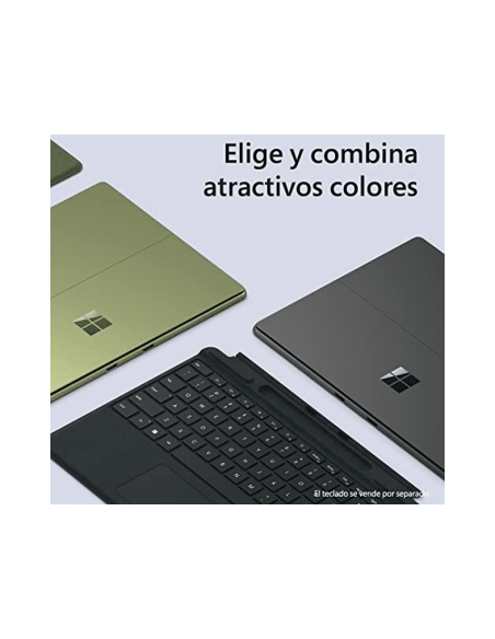 Microsoft Surface Pro 9 Intel Evo Core i7-1255U/16GB/256GB/13" W11 Pro Plata