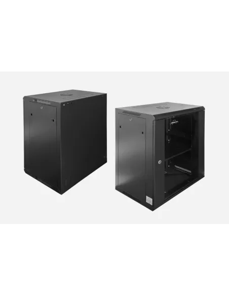 Monolyth SH6104 Armario Mural 19" 4U 600x150x280 Puerta de cristal SA