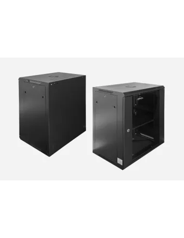 Monolyth SH6606 Armario Mural 6U 600x600x368 Puerta de cristal 1F-1V-2L