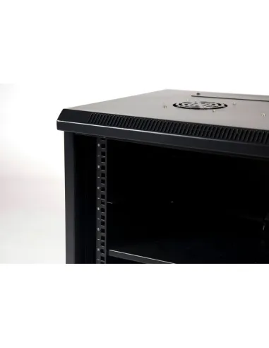 Monolyth SH6606 Armario Mural 6U 600x600x368 Puerta de cristal 1F-1V-2L