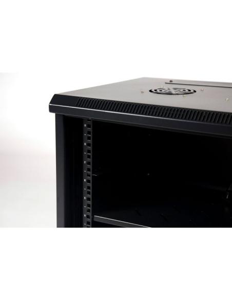 Monolyth SH6606 Armario Mural 6U 600x600x368 Puerta de cristal 1F-1V-2L