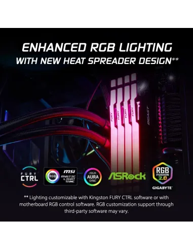 Kingston FURY Beast RGB DDR5 5600MHz 32GB CL40