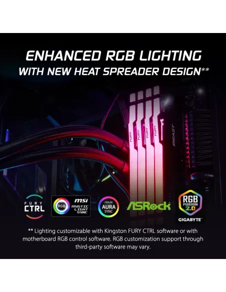 Kingston FURY Beast RGB DDR5 5600MHz 32GB CL40