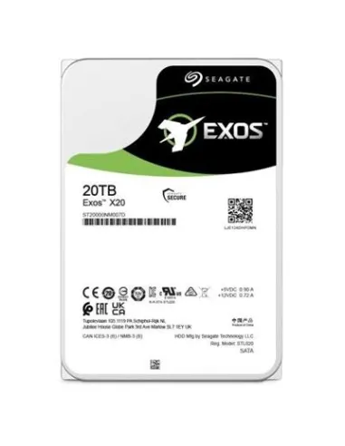 Seagate Exos X20 ST20000NM007D 20TB 3.5" SATA3