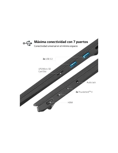 LG Gram 17Z90R-G.AA75B Intel Evo Core i7-1360P/16GB/512GB SSD/17" W11Home