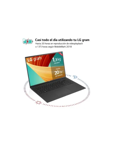 LG Gram 14Z90R-G.AD78B Intel Evo Core i7-1360P/32GB/1TB SSD/14" W11Home