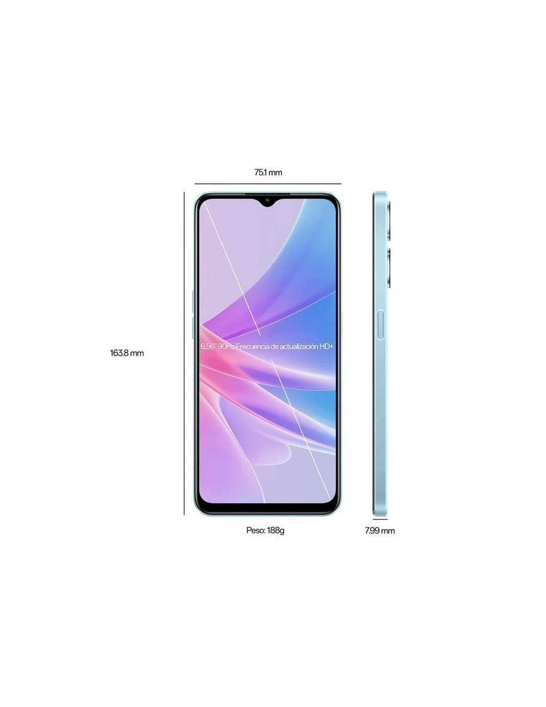 Oppo A78 5G 8/128GB Azul