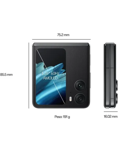 Oppo Find N2 Flip 5G 8/256GB Negro