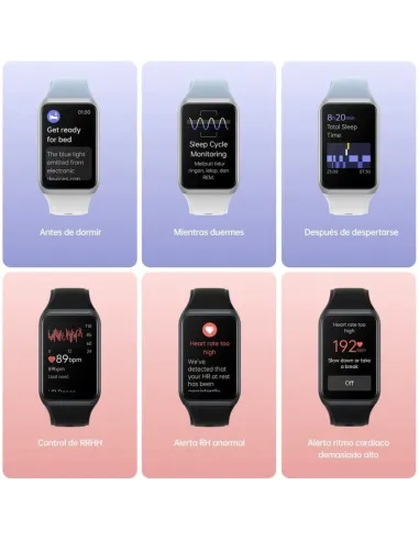 OPPO Band 2 AMOLED Pulsera de Actividad Negra