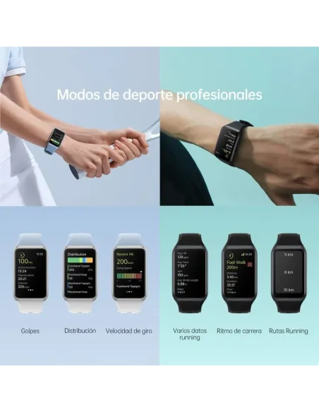 OPPO Band 2 AMOLED Pulsera de Actividad Negra