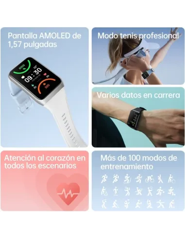 OPPO Band 2 AMOLED Pulsera de Actividad Negra