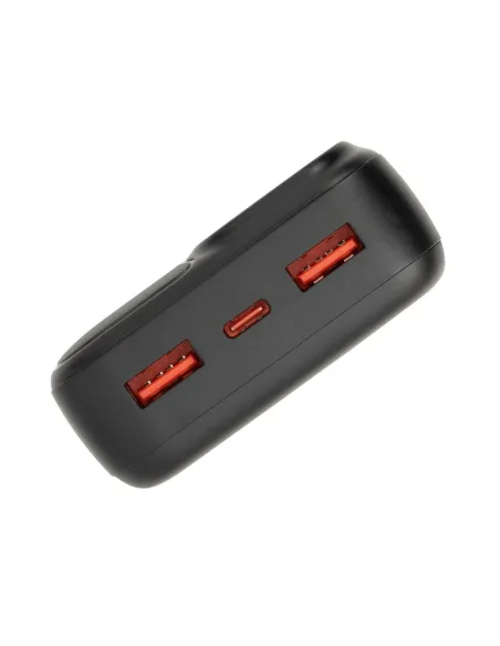 Rivacase VA2521 Powerbank 20000 mAh Pantalla LCD Carga Rápida 20W Negro