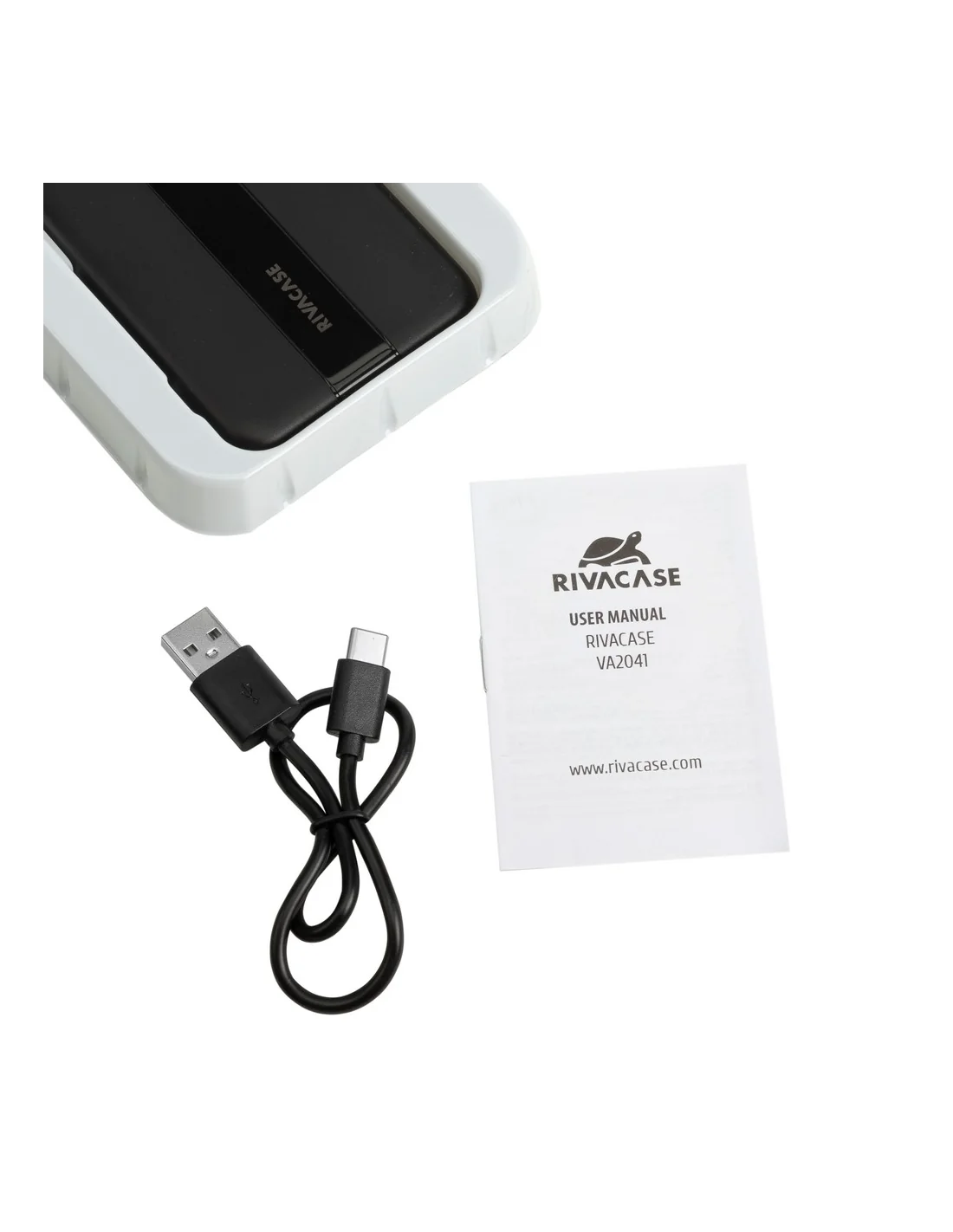 Rivacase VA2041 Powerbank 10000mAh Type-C Negro