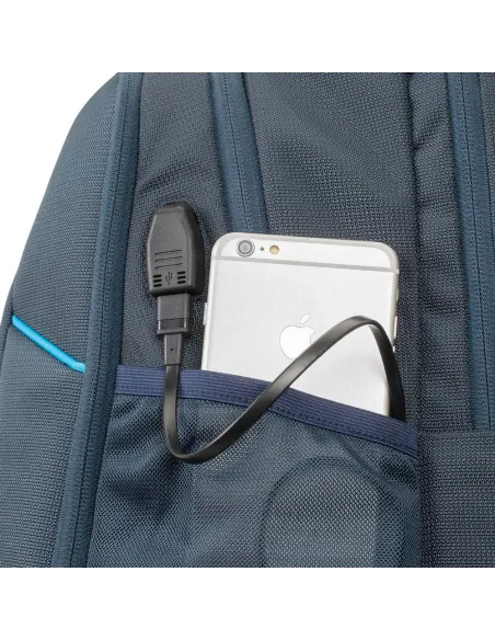 Rivacase Borneo 7861 Mochila Gaming Eco para Portátil hasta 17.3" Azul Oscuro