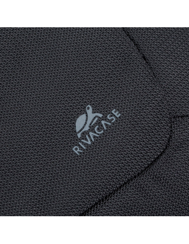 Rivacase ECO 8455 Maletín para Portátil de 17,3" Negro
