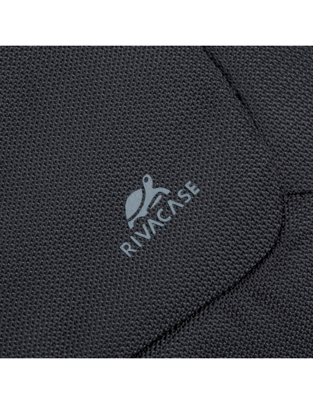 Rivacase ECO 8455 Maletín para Portátil de 17,3" Negro