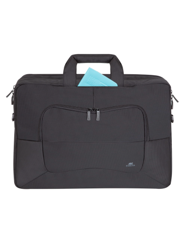Rivacase ECO 8455 Maletín para Portátil de 17,3" Negro
