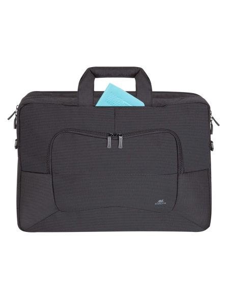 Rivacase ECO 8455 Maletín para Portátil de 17,3" Negro