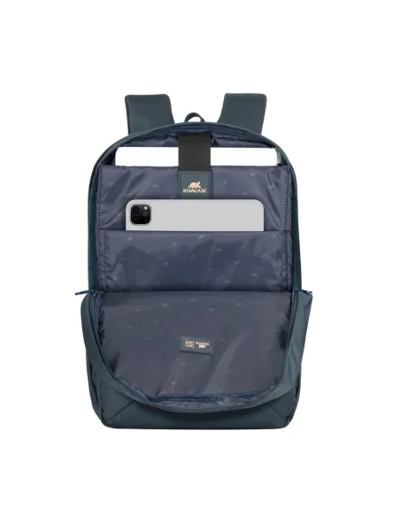 Rivacase Tegel Eco 8460 Mochila para Portátil 17,3" Azul