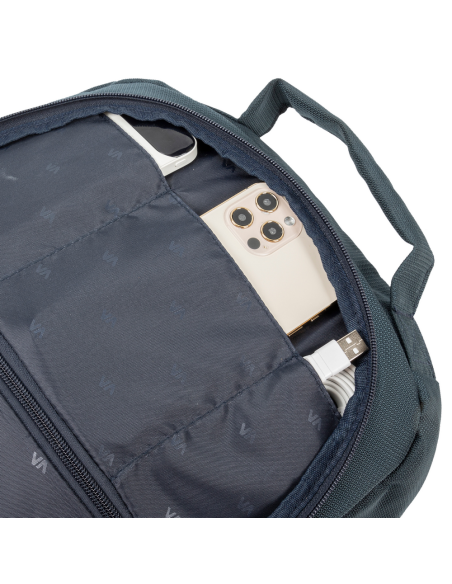 Rivacase Tegel Eco 8460 Mochila para Portátil 17,3" Azul