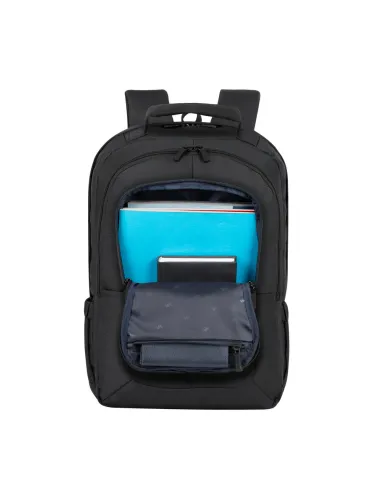 Rivacase Tegel Eco 8460 Mochila para Portátil 17,3" Negro
