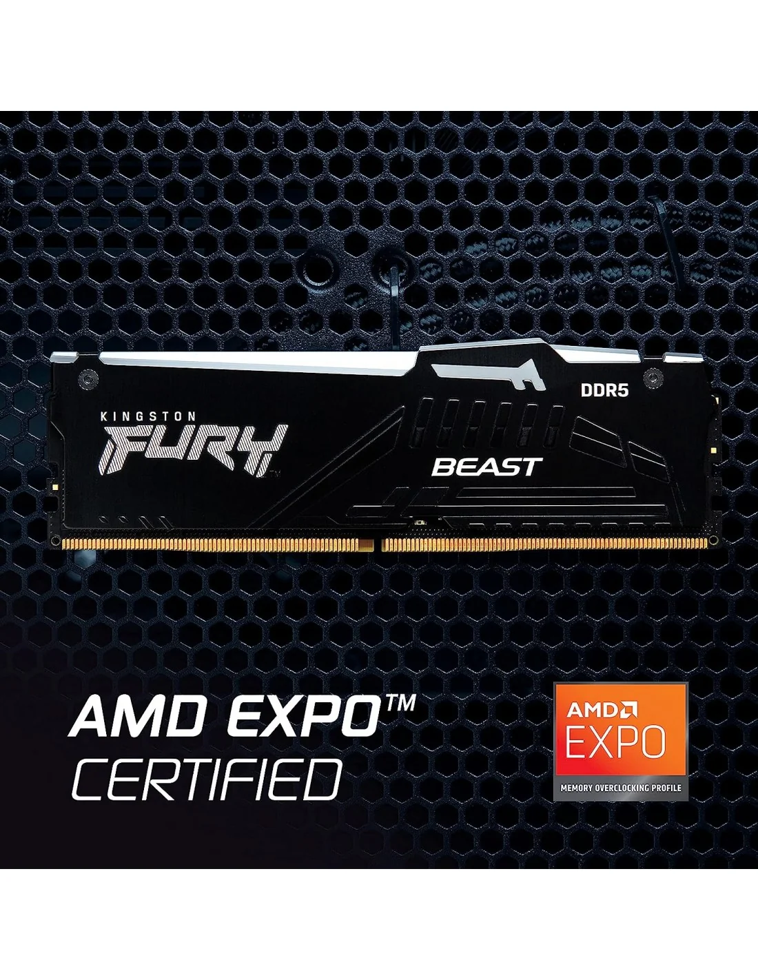 Kingston FURY Beast RGB DDR5 5600MHz 16GB CL 40