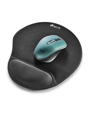 NGS KILIM GEL Alfombrilla Ergonómica de Gel Negra