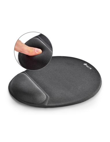 NGS KILIM GEL Alfombrilla Ergonómica de Gel Negra