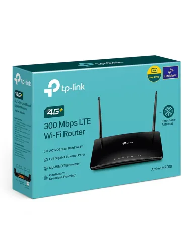 TP-Link Archer MR500 Router 4G+ Cat6 AC1200 Wireless Dual Band Gigabit