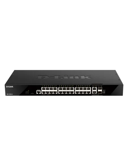 D-Link DGS-1520-28/E Switch Gestionado L3 26 Puertos Gigabit + 2 SFP+