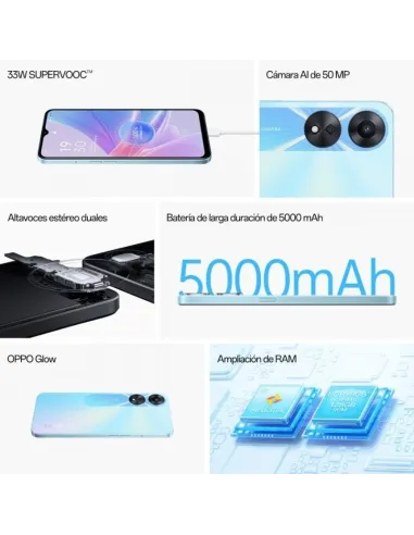 Oppo A78 8/128GB Negro