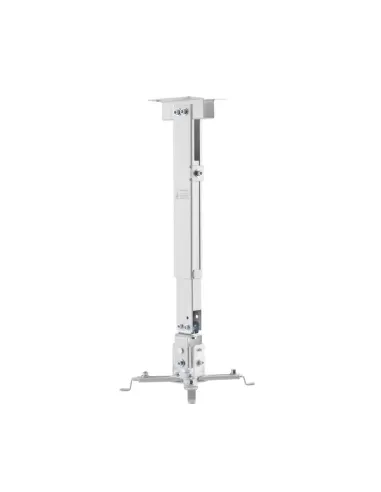 Iggual SPTP01 Soporte de Techo/Pared para Proyectores Inclinable Máx. 20Kg Blanco