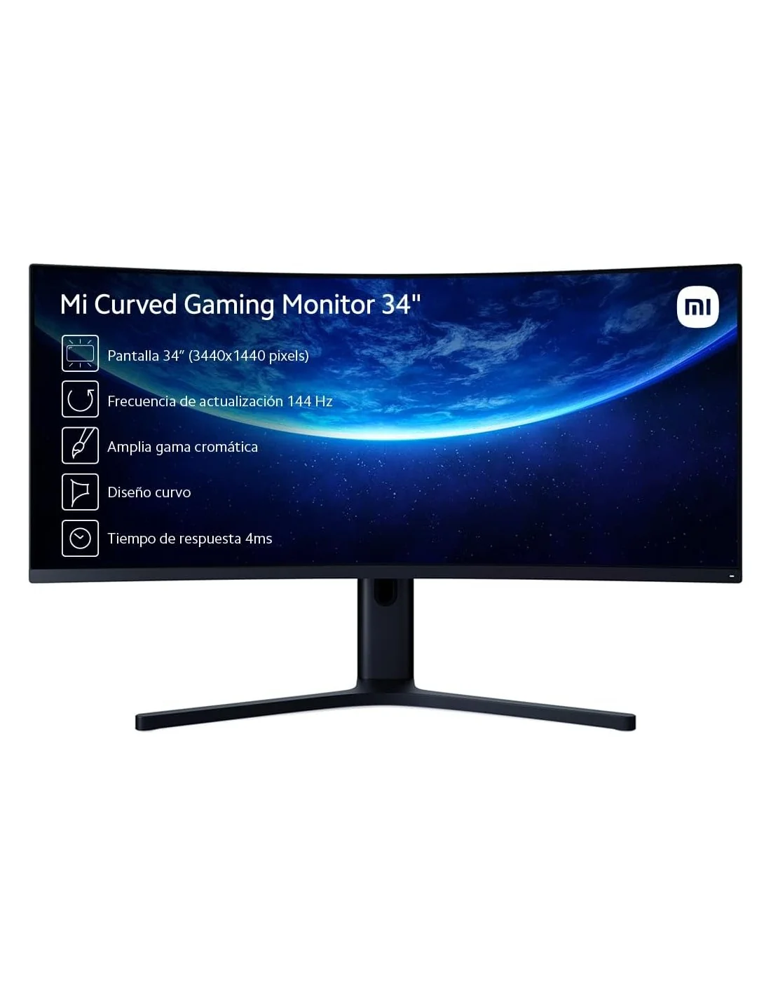 Xiaomi Mi Curved Gaming Monitor 34" WQHD 144Hz FreeSync Premium Curva