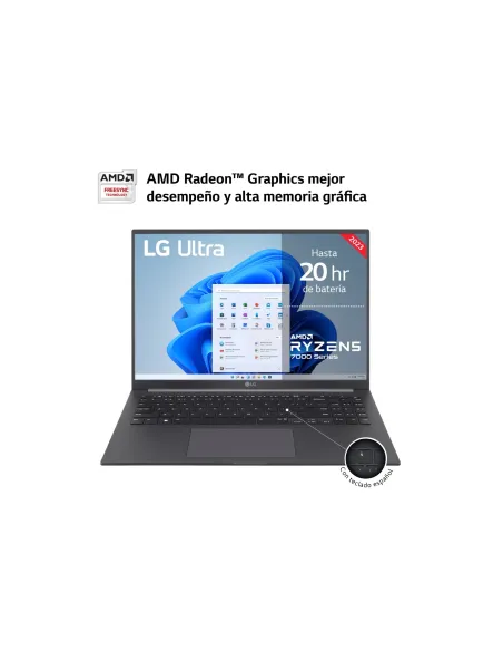 LG Ultra 16U70R AMD Ryzen 5 7530U/16GB/1TB/16" IPS W11Home