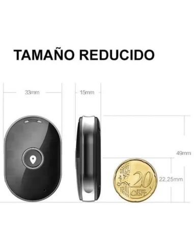 Leotec Smart Tracker Anti-Pérdida GPS IP67 Negro