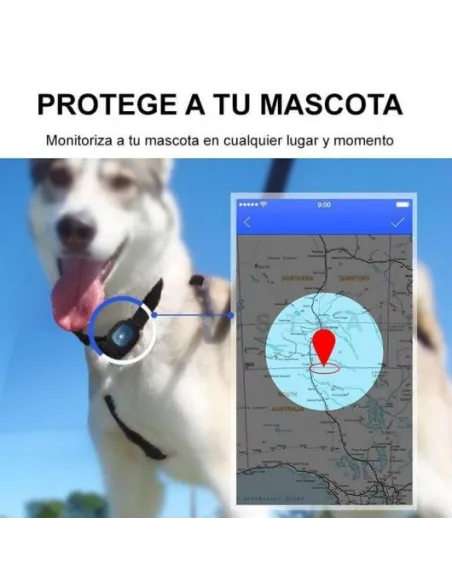 Leotec Smart Tracker Anti-Pérdida GPS IP67 Negro