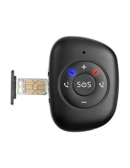 Leotec Tracker GPS 4G Localizador Negro