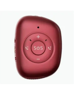 Leotec Tracker GPS 4G Localizador Rojo