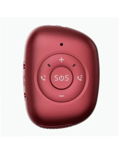 Leotec Tracker GPS 4G Localizador Rojo
