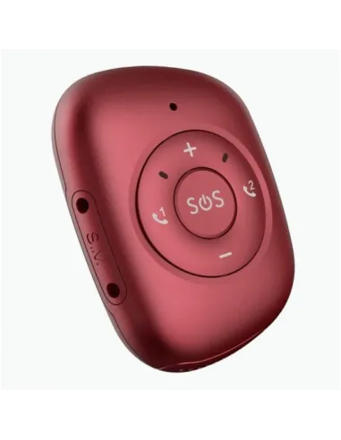 Leotec Tracker GPS 4G Localizador Rojo