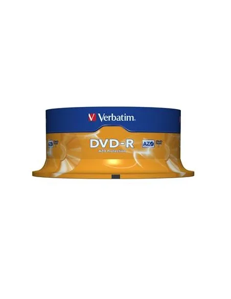 Verbatim 16X Dvd-R 4.7Gb Tarrina 25 Unidades