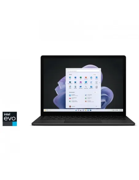 Microsoft Surface Laptop 5 Intel Evo Core i5-1235U/8GB/512GB SSD/13.5" Táctil Negro W11Home