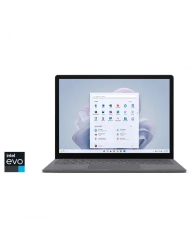 Microsoft Surface Laptop 5 Platino Intel Evo Core i7-1255U/16GB/512GB SSD/15" Táctil W11Pro